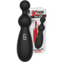 Vibratore anale in silicone ricaricabile plug vibrante liscio e morbido