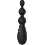 Dildo vibrante anale in silicone 3 sfere liscie vibranti ricaricabile