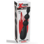 Dildo vibrante anale in silicone 3 sfere liscie vibranti ricaricabile