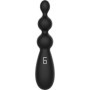 Dildo vibrante anale in silicone 3 sfere liscie vibranti ricaricabile