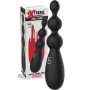 Dildo vibrante anale in silicone 3 sfere liscie vibranti ricaricabile