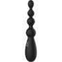 Dildo vibrante con sfere anali liscie in silicone ricaricabile stimolatore anale vibrante