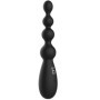 Dildo vibrante con sfere anali liscie in silicone ricaricabile stimolatore anale vibrante