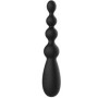 Dildo vibrante con sfere anali liscie in silicone ricaricabile stimolatore anale vibrante