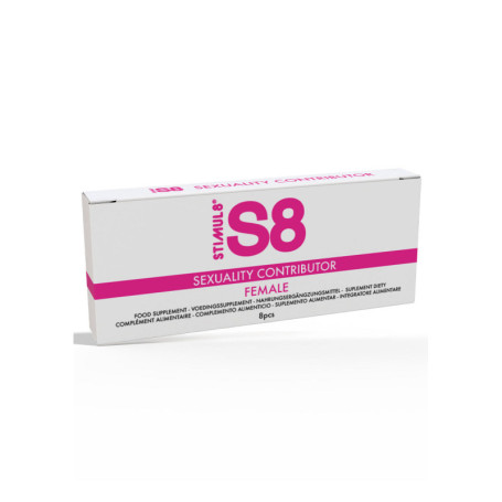 Integratore supporto salute sessuale S8 per donna 8 pcs stimolatore sessuale