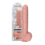 Dildo maxi con testicoli fallo realistico big con ventosa anale vaginale