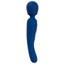 Vibratore 2 in 1 testa e lingua vibrante stimolatore vaginale anale in silicone morbido ricaricabile