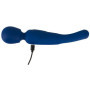 Vibratore 2 in 1 testa e lingua vibrante stimolatore vaginale anale in silicone morbido ricaricabile