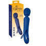 Vibratore 2 in 1 testa e lingua vibrante stimolatore vaginale anale in silicone morbido ricaricabile