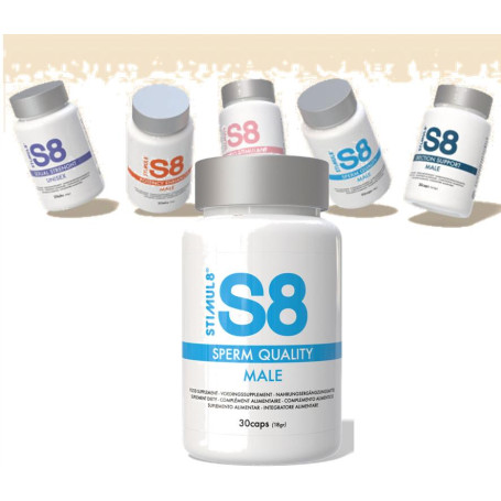 Integratore sessuale per uomo stimolatore per pene migliora la qualità dello sperma 30 pz