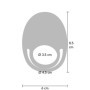 C-Ring vibratore per pene e punto-g  con telecomando ricaricabile in silicone sextoys per coppie
