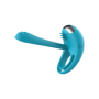 C-ring vibrante in silicone stimolatore per coppie ricaricabile con telecomando