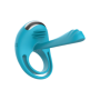 C-ring vibrante in silicone stimolatore per coppie ricaricabile con telecomando