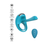 C-ring vibrante in silicone stimolatore per coppie ricaricabile con telecomando