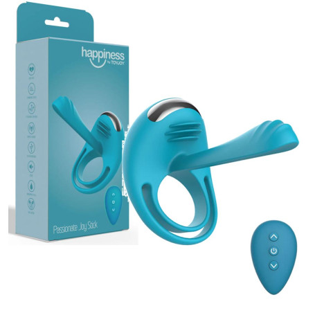 C-ring vibrante in silicone stimolatore per coppie ricaricabile con telecomando