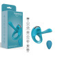 C-ring vibrante in silicone stimolatore per coppie ricaricabile con telecomando