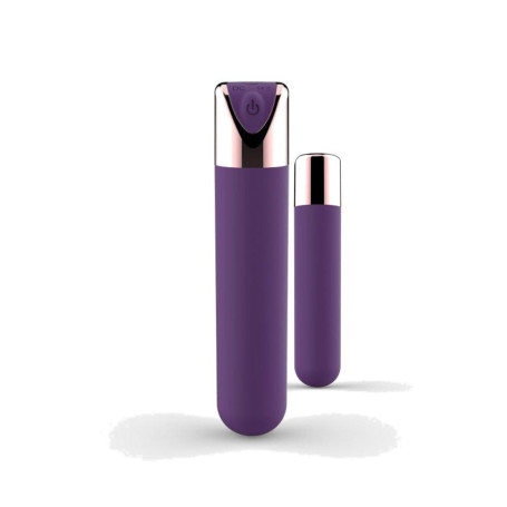Mini vibratore bullet stimolatore clitoride vaginale in silicone ricaricabile sextoys per lei