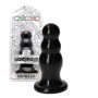 Plug anale morbido con ventosa dilatatore anale con sfere fallo anal butt