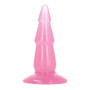 Plug anale jelly fallo morbido anal toys butt plug anale con ventosa