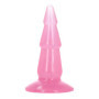 Plug anale jelly fallo morbido anal toys butt plug anale con ventosa