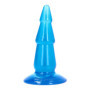 Plug anale jelly morbido con ventosa dilatatore anale dildo anal toys