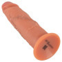 Dildo realistico dual density in silicone stimolatore vaginale anale morbido con ventosa