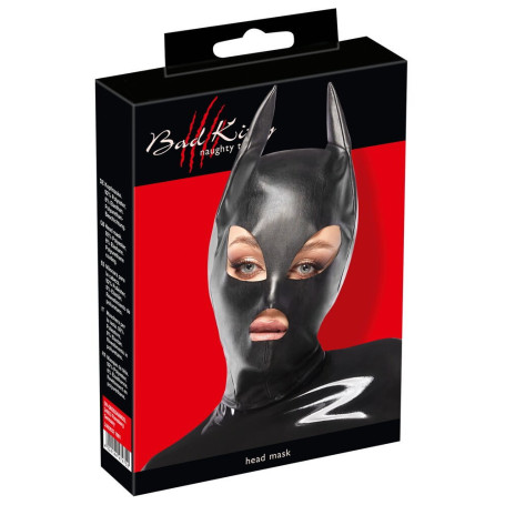Maschera bondage head mask travestimento Fetish