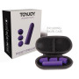 Vibratore bullet in silicone ricaricabile 3 pz impermeabile stimolatore clitoride vibratore da viaggio