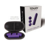 Vibratore bullet in silicone ricaricabile 3 pz impermeabile stimolatore clitoride vibratore da viaggio