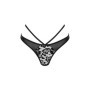 Slip tanga g-string wetlook in pizzo lingerie erotica per lei tanga sexy