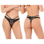 Slip tanga g-string wetlook in pizzo lingerie erotica per lei tanga sexy