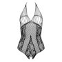 Body in pizzo nero intimo sexy con cavallo aperto lingerie erotico sensuale