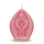 Candela erotica a forma di vagina finta profumo intenso di vaniglia Eden's Candle