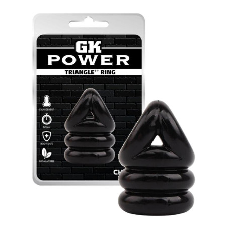 Anello fallico in tpe morbido Triangle per pene miglior erezione cock ring stimolante