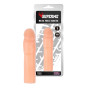 Guaina fallica real feel indossabile per pene prolunga realistica ingrandimento del pene