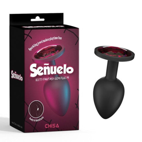 Plug anale con gemma tappo anale in silicone morbido sextoys per lei