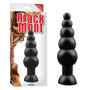 Plug anale morbido a sfere big con ventosa dilatatore anale butt play