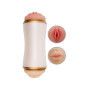 Masturbatore con vagina e bocca realistica impermeabile stimolatore pene sextoys maschile