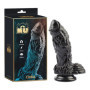 Dildo monster morbido con ventosa fallo stimolatore vaginale anale creature