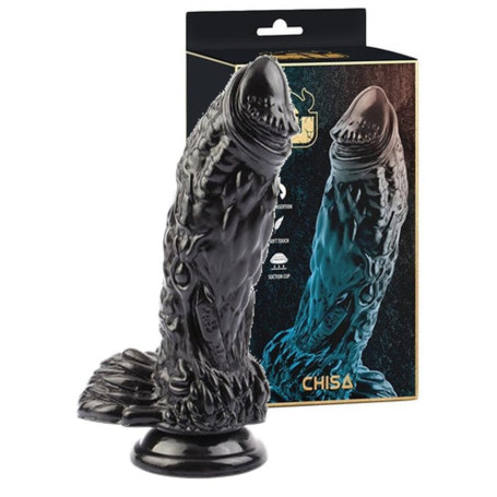 Dildo monster morbido con ventosa fallo stimolatore vaginale anale creature
