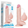 Dildo extreme xxl fallo realistico scquirtante morbido con testicoli stimolatore vaginale anale