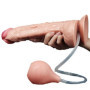 Dildo extreme xxl fallo realistico scquirtante morbido con testicoli stimolatore vaginale anale