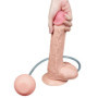 Dildo extreme xxl fallo realistico scquirtante morbido con testicoli stimolatore vaginale anale