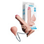 Dildo extreme xxl fallo realistico scquirtante morbido con testicoli stimolatore vaginale anale