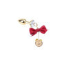 kit 3 pz pinze per capezzoli e plug anale con diamante kit sexy bondage per lei