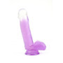 Dildo realistico morbido con ventosa pene finto jelly stimolatore vaginale