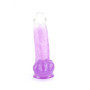 Dildo realistico morbido con ventosa pene finto jelly stimolatore vaginale