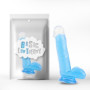Dildo stimolatore vaginale realistico morbido con venature pene jelly con ventosa