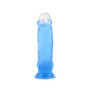 Dildo stimolatore vaginale realistico morbido con venature pene jelly con ventosa
