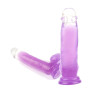 Dildo realistico morbido con ventosa pene finto jelly stimolatore vaginale